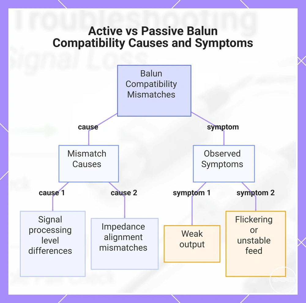 Active vs Passive Balun Compatibility Causes and Symptoms