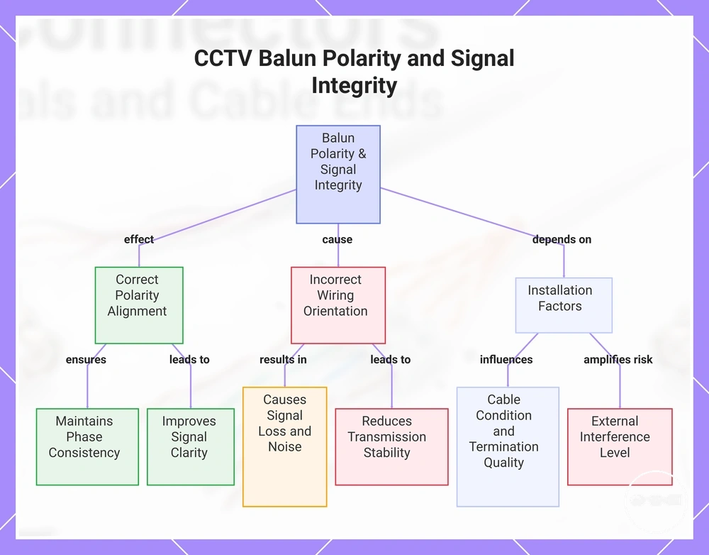 CCTV Balun Polarity and Signal Integrity