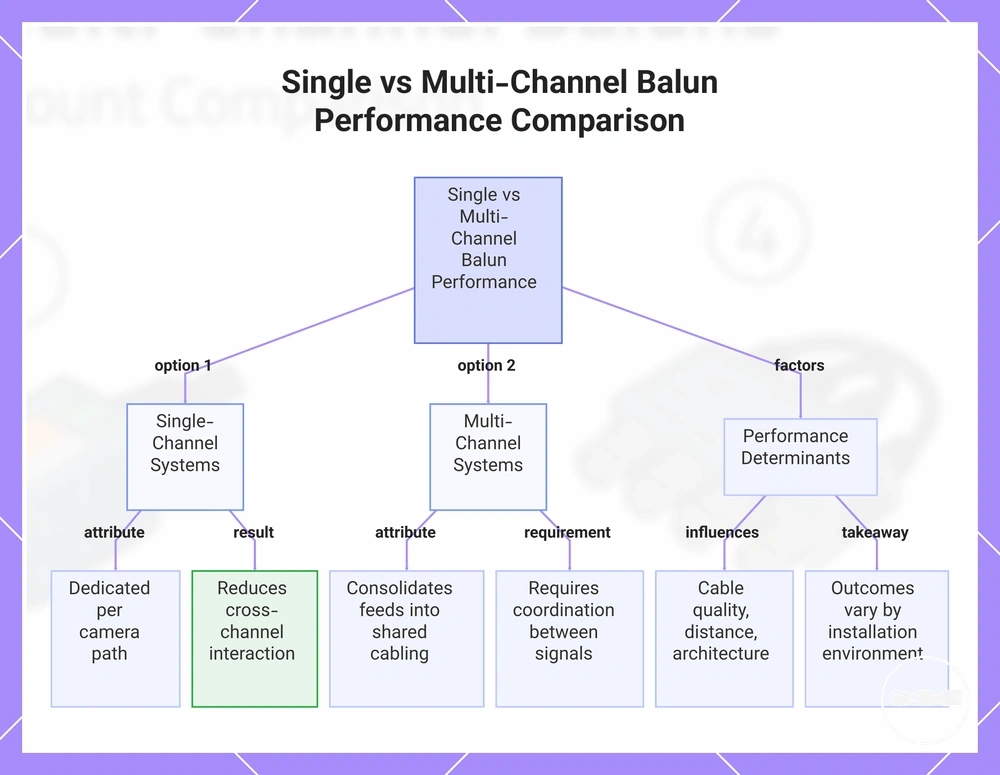 Single vs Multi-Channel Balun Performance Comparison
