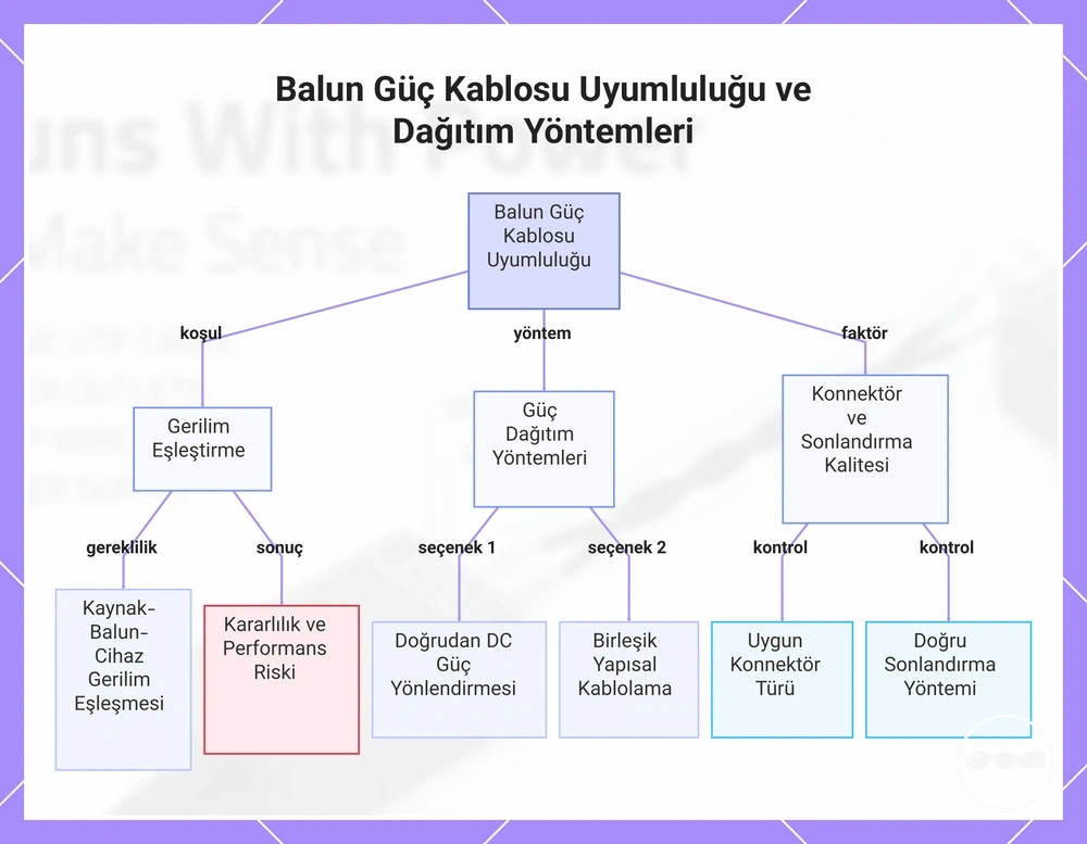 Balun Güç Kablosu Uyumluluğu ve Dağıtım Yöntemleri