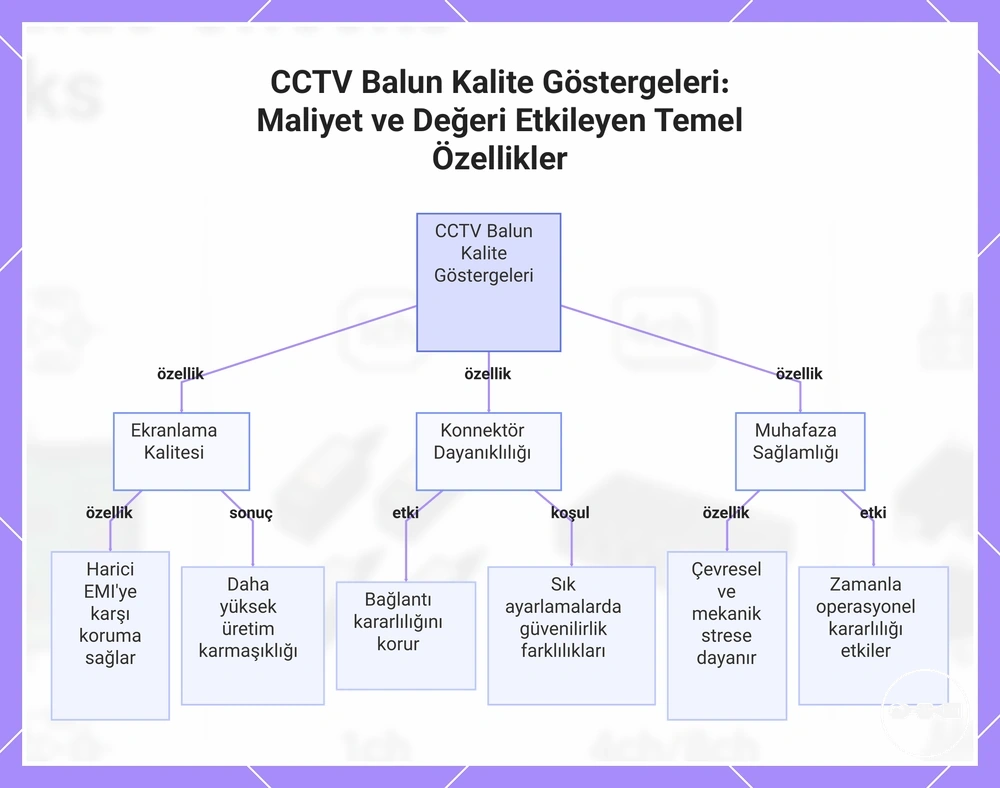 CCTV Balun Kalite Göstergeleri: Maliyet ve Değeri Etkileyen Temel Özellikler
